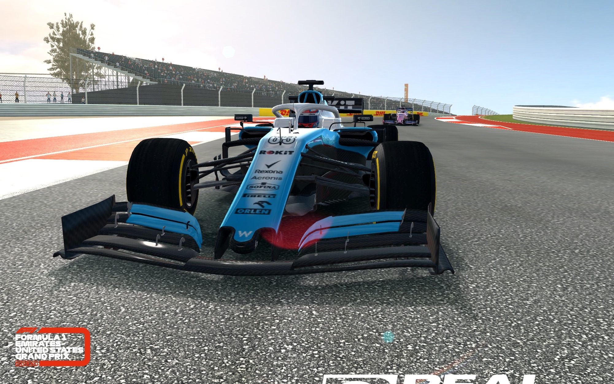 法拉利险胜威廉姆斯，拉塞尔关键制胜