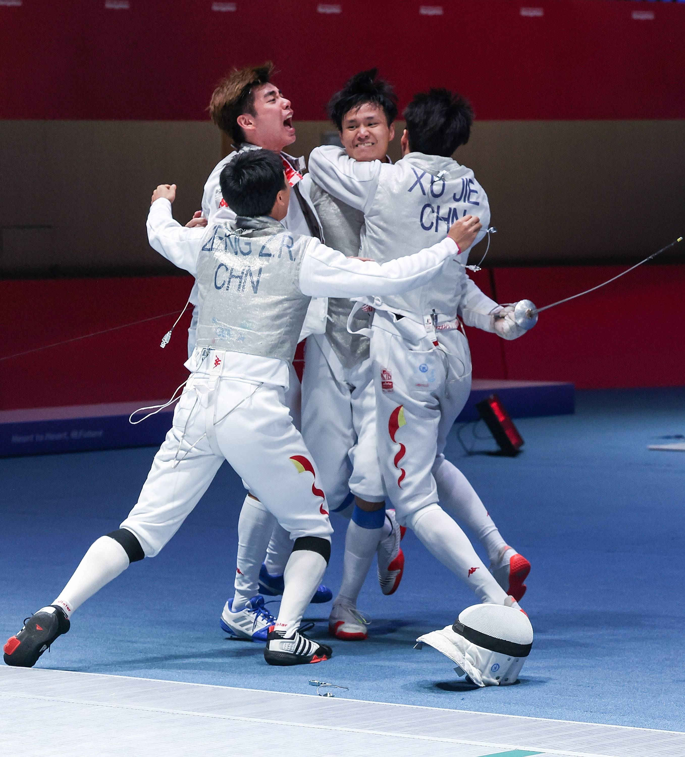 意大利选手在击剑比赛中获得了令人瞩目的胜利